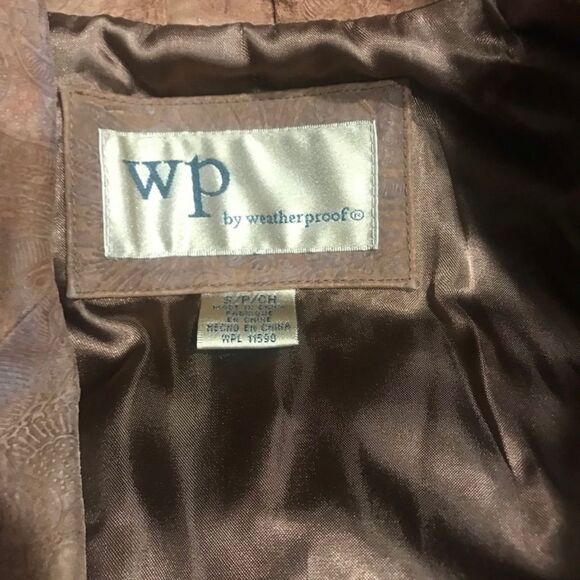Genuine Leather Jacket - WP by Weatherproof - Picture 8 of 8